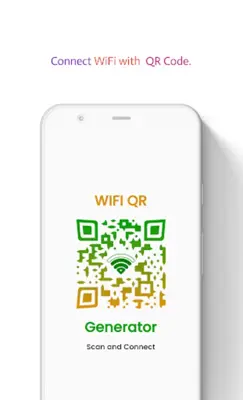 WIFI QR GENERATOR 2023 android App screenshot 2