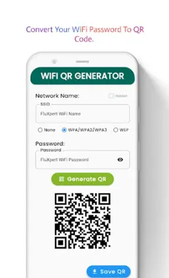 WIFI QR GENERATOR 2023 android App screenshot 4